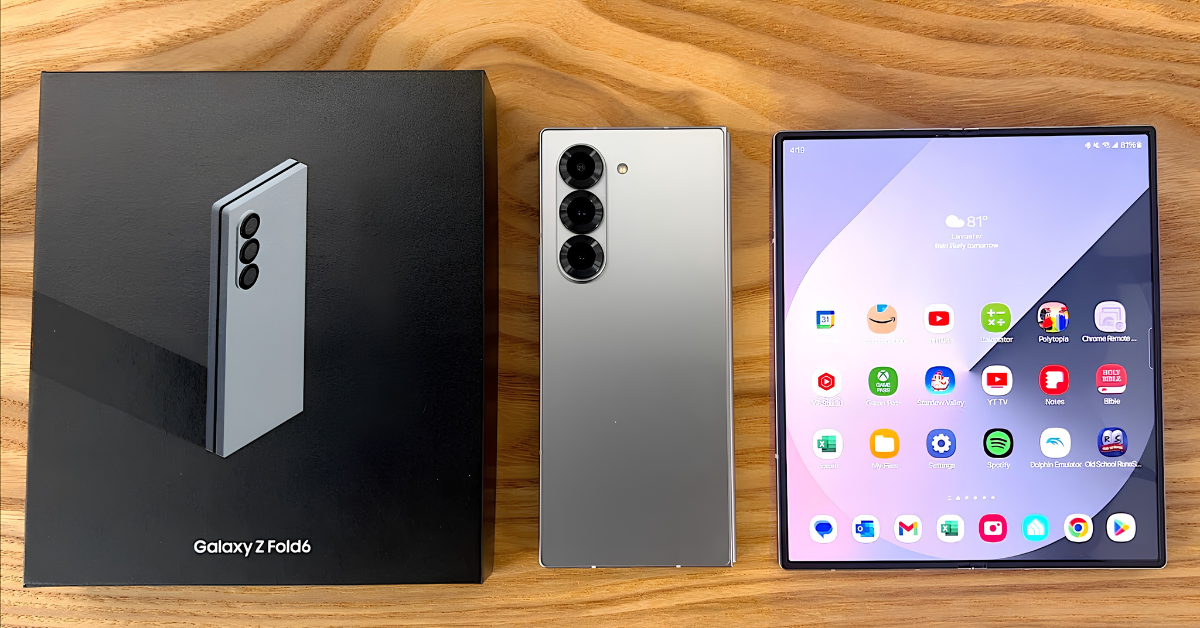 Samsung Galaxy Z Fold 6 (Best Immersive Gaming)